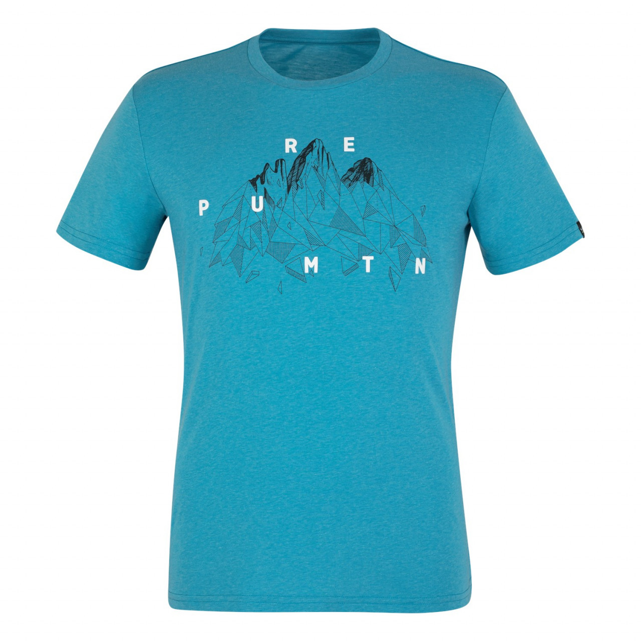 Salewa Men's Illustration Dri-Release® T-Shirts Blue BEP-315764